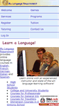 Mobile Screenshot of mylanguagerequirement.com